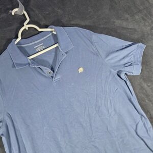 Banana Republic Polo Shirt Soft Wash Cotton Blend Casual‎ Blue XL